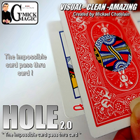HOLE 2.0 (BLUE) by Mickael Chatelain - Trick - Got Magic?
