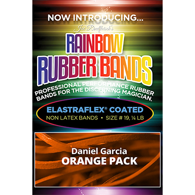 Joe Rindfleisch's Rainbow Rubber Bands (Daniel Garcia - Orange Pack  ) by Joe Rindfleisch - Trick - Got Magic?