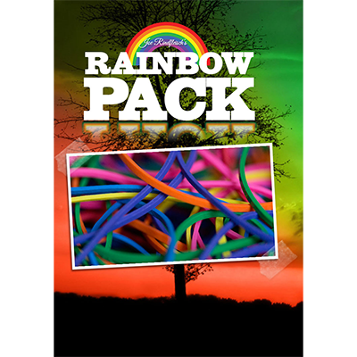 Joe Rindfleisch's Rainbow Rubber Bands (Rainbow Pack) by Joe Rindfleisch - Trick - Got Magic?
