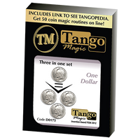 Three in One (Eisenhower Dollar) Set (D0175) by Tango - Trick - Got Magic?