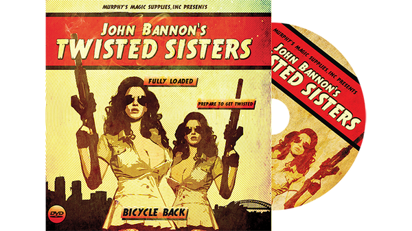 Twisted Sisters 2.0 (Gimmicks and Online Instructions) Bicycle Back by John Bannon - Trick - Got Magic?