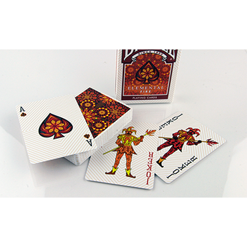 Bicycle Elemental Fire by Collectable Playing Cards