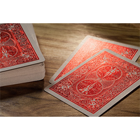 Bicycle Rider Back Crimson Luxe (Red) by US Playing Card Co - Got Magic?