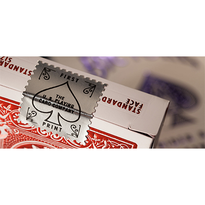 Bicycle Rider Back Crimson Luxe (Red) by US Playing Card Co - Got Magic?