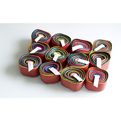 Mouth Coil 50ft (12/Rainbow) by Premuim Magic - Trick - Got Magic?
