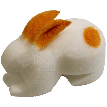 3D Rabbit 6.5 inch by Magic By Gosh