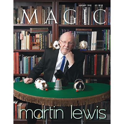 Magic Magazine "Martin Lewis" January 2016 - Book - Got Magic?