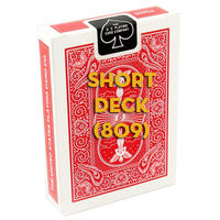 Short Bicycle Mandolin Deck 809 (Red) - Got Magic?