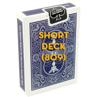 Short Bicycle Mandolin Deck 809 (Blue) - Got Magic?