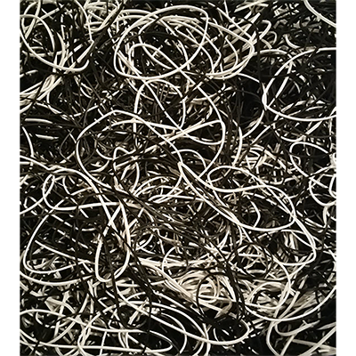 Joe Rindfleisch's Executive Rubber Bands (B&W Combo) by Joe Rindfleisch - Trick - Got Magic?