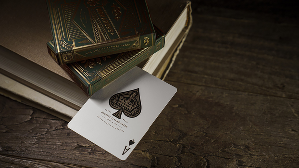 Monarch Playing Cards (Green) by theory11 - Got Magic?
