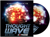 Thought Wave Extreme (Props and DVD) by Gary Jones & Alakazam Magic - DVD - Got Magic?