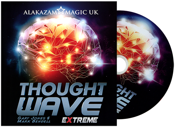 Thought Wave Extreme (Props and DVD) by Gary Jones & Alakazam Magic - DVD - Got Magic?