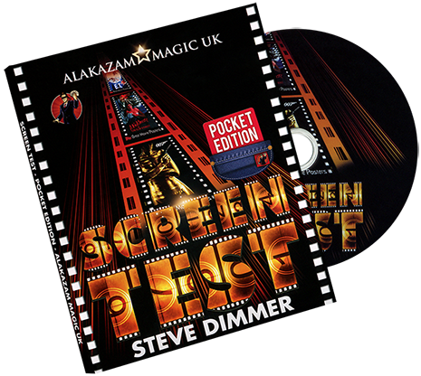 Screen Test Pocket Action Pack Edition (DVD and Gimmicks) by Steve Dimmer - DVD - Got Magic?