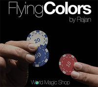 Flying Colors (Gimmicks and Online Instructions) by Rajan - DVD - Got Magic?