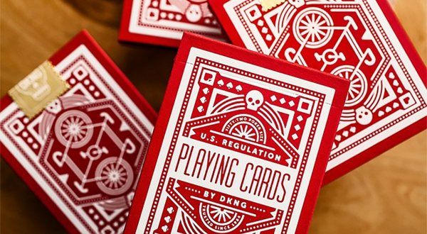 Red Wheel Playing Cards by Art of Play - Got Magic?