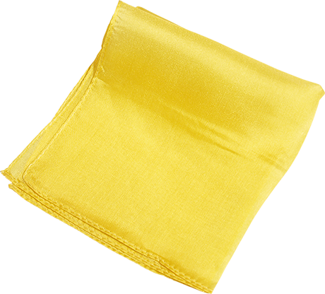 Silk 6 inch (Yellow) Magic By Gosh - Trick - Got Magic?