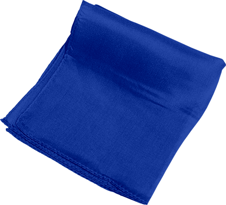 Silk 18 inch (Blue) Magic by Gosh - Trick - Got Magic?