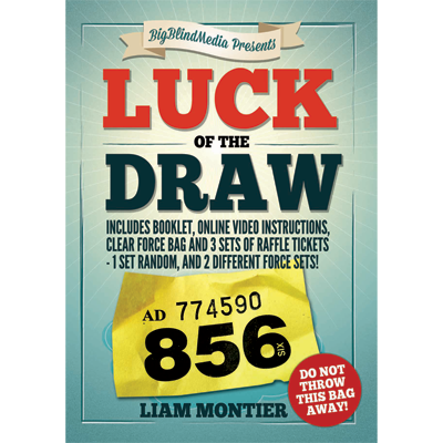 Luck of the Draw (Gimmick and Online Instructions) by Liam Montier - Trick - Got Magic?