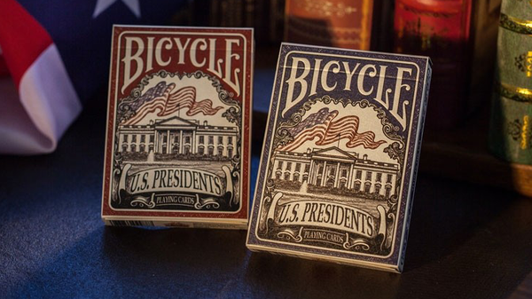 Bicycle U.S. Presidents Playing Cards (Democratic Blue) by U.S. Playing Card Company - Got Magic?