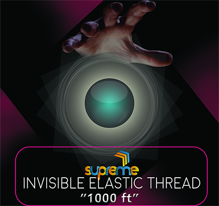 Invisible Elastic (1000 ft Spool) by Supreme Magic World - Trick - Got Magic?