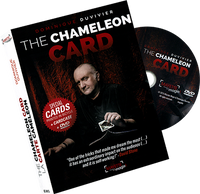 The Chameleon Card (DVD and Gimmicks)  by Dominique Duvivier - Trick - Got Magic?