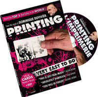Printing 2.0 with New Ending (DVD and Gimmicks) by Dominique Duvivier - DVD - Got Magic?