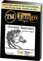 Chinese Tweezers by Mario Lopez and Tango Magic (V0018) - DVD - Got Magic?