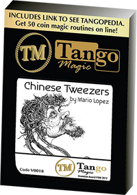 Chinese Tweezers by Mario Lopez and Tango Magic (V0018) - DVD - Got Magic?