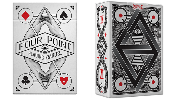 1st Edition White Deck (Playing Card) by Four Point Playing Cards - Got Magic?