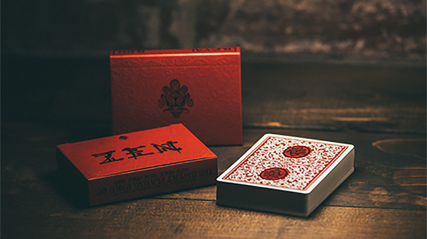 Royal Zen Playing Cards (Red) by Expert Playing Cards - Got Magic?