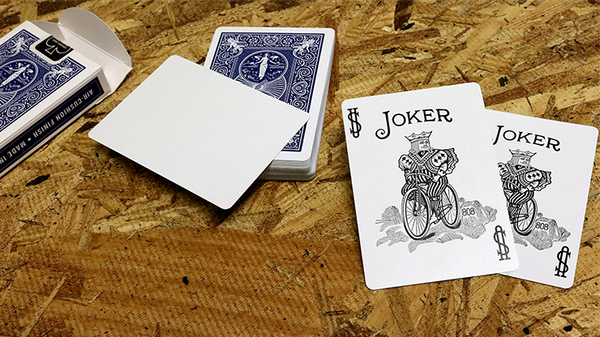 Bicycle Maiden Back (Blue) by US Playing Card Co - Got Magic?