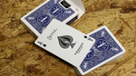 Bicycle Maiden Back (Blue) by US Playing Card Co - Got Magic?