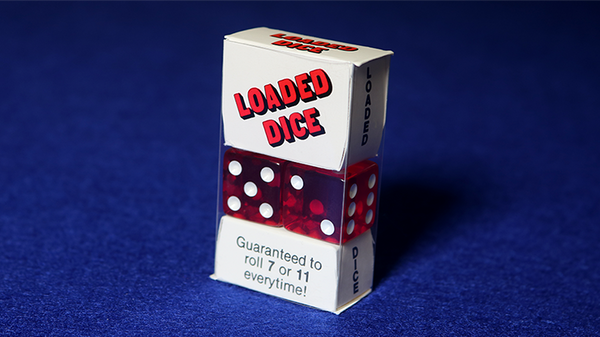 Loaded Dice (Acrylic, Red) - Tricks - Got Magic?