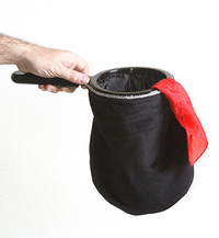 Change Bag Velvet REPEAT WITH ZIPPER (Black) by Bazar de Magia - Tricks - Got Magic?