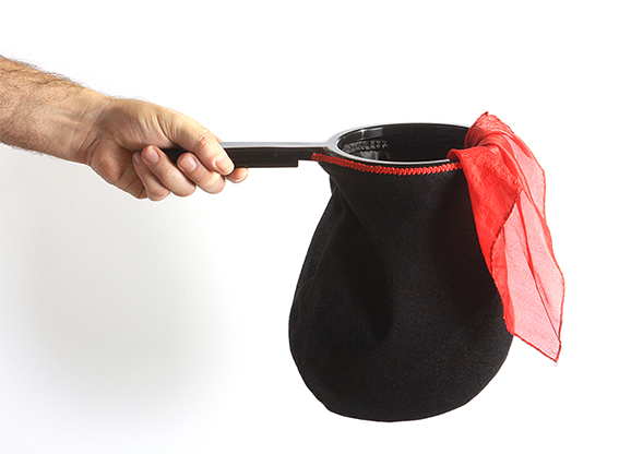 Change Bag Standard REPEAT WITH ZIPPER (Black) by Bazar de Magia - Tricks - Got Magic?