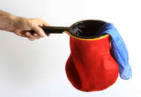 Change Bag Standard REPEAT WITH ZIPPER (Red) by Bazar de Magia - Tricks - Got Magic?