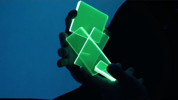 Neon Deck (Green) by SansMinds - Trick - Got Magic?