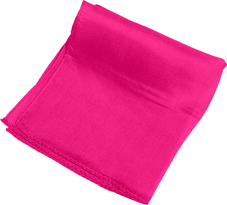 Silk 18 inch (Hot Pink) Magic by Gosh - Trick - Got Magic?