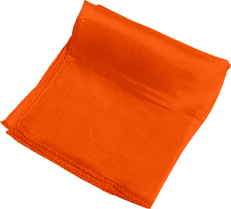 Silk 18 inch (Orange) Magic by Gosh - Trick - Got Magic?