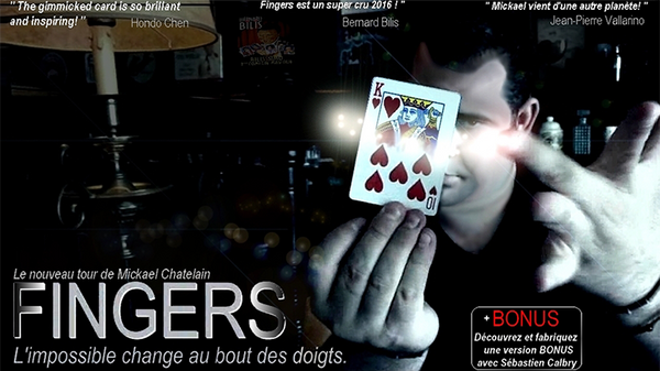 Fingers (Red) by Mickael Chatelin - Trick - Got Magic?