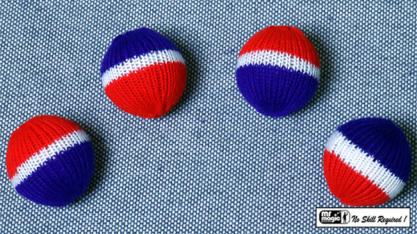Crochet Balls (Multicolor 1.75 inch) by Mr. Magic - Trick - Got Magic?