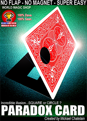 Paradox Card (Red) by Mickael Chatelain - Trick - Got Magic?