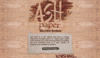 Ash Paper by the Other Brothers - Trick - Got Magic?