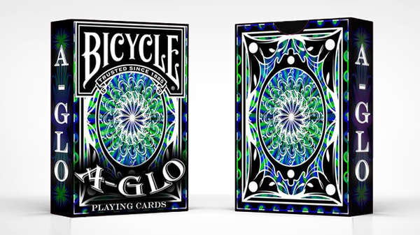 Bicycle A Glo Playing Cards (Blue) - Got Magic?