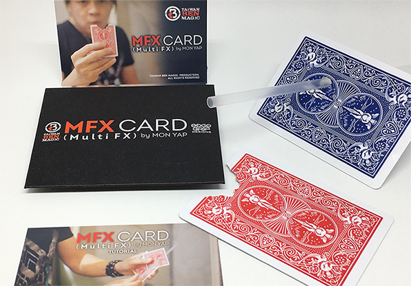 MFX Card (Blue) by Mon Yap - Trick - Got Magic?