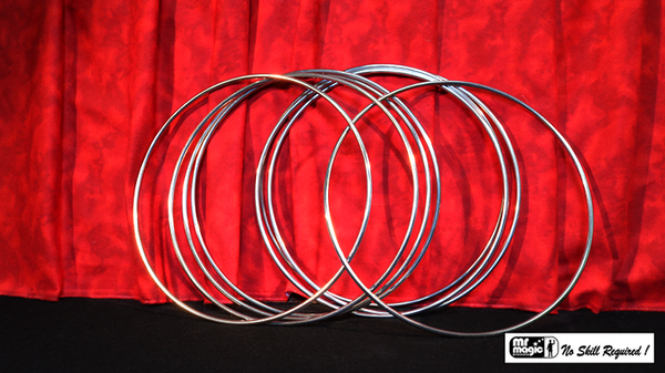 12 inch Linking Rings SS (8 Rings) by Mr. Magic - Trick - Got Magic?