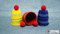 Cups and Balls 3 Color (Diamond Cut) by Mr Magic - Trick - Got Magic?