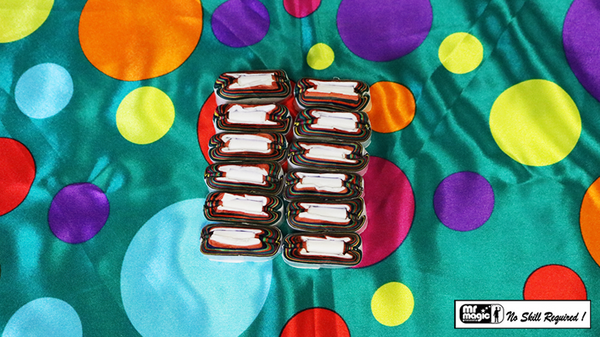 Mouth Coils 25 ft./12 ct. (Rainbow) by Premium Magic - Trick - Got Magic?