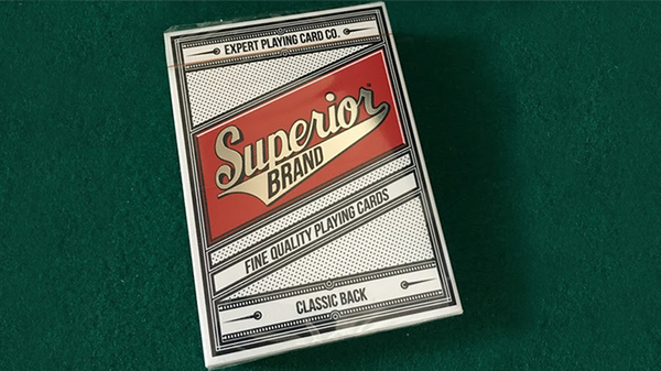 Superior Invisible (Red) Playing Cards by Expert Playing Card Co - Got Magic?